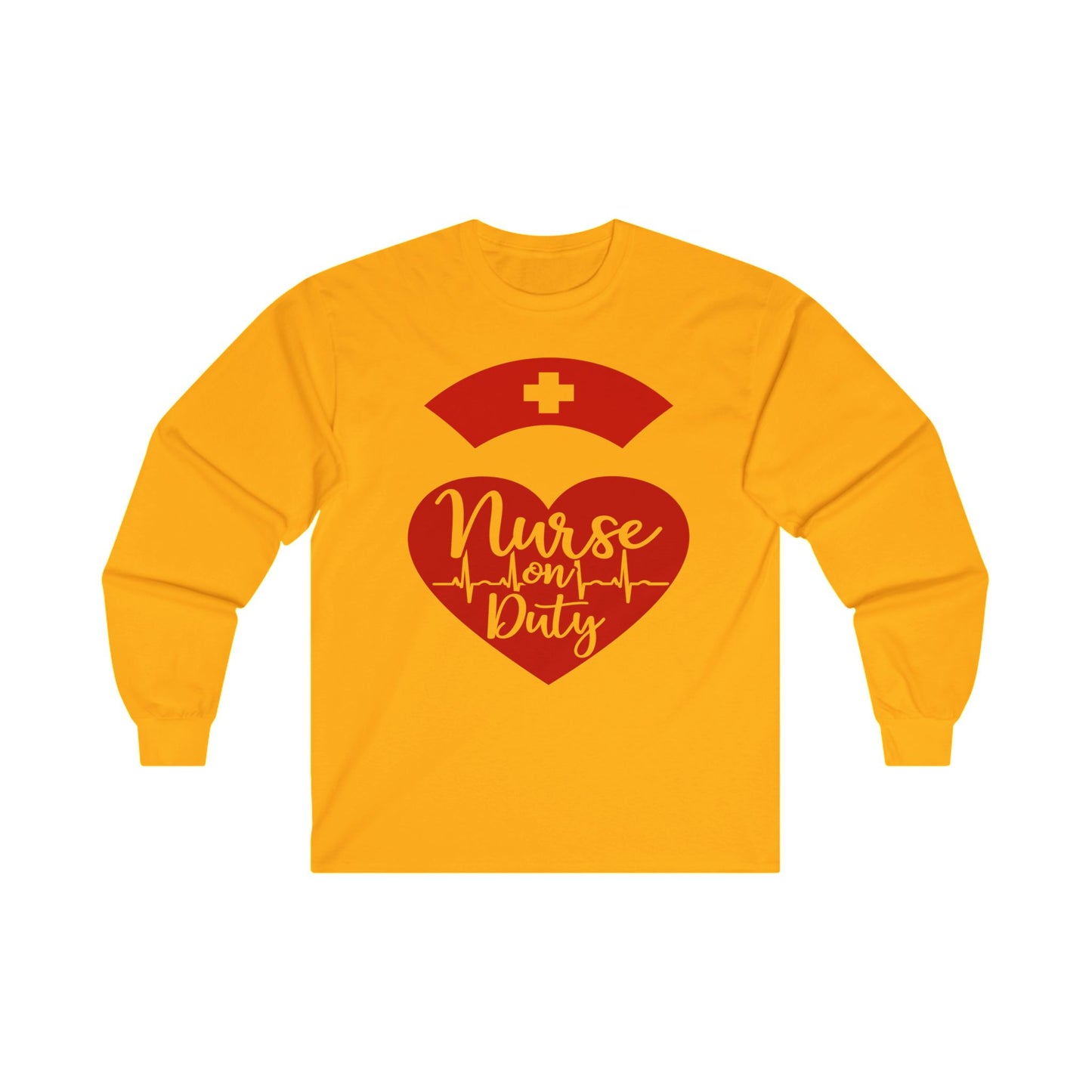 Nurse on Duty, Unisex Ultra Cotton Long Sleeve Tee