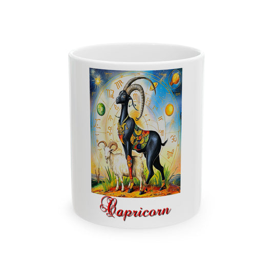 Capricorn Ceramic Mug, (11oz, 15oz)