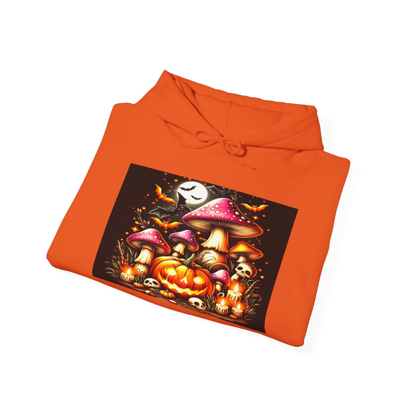 Halloween Mushrooms II, Unisex Heavy Blend™ Hooded Sweatshirt