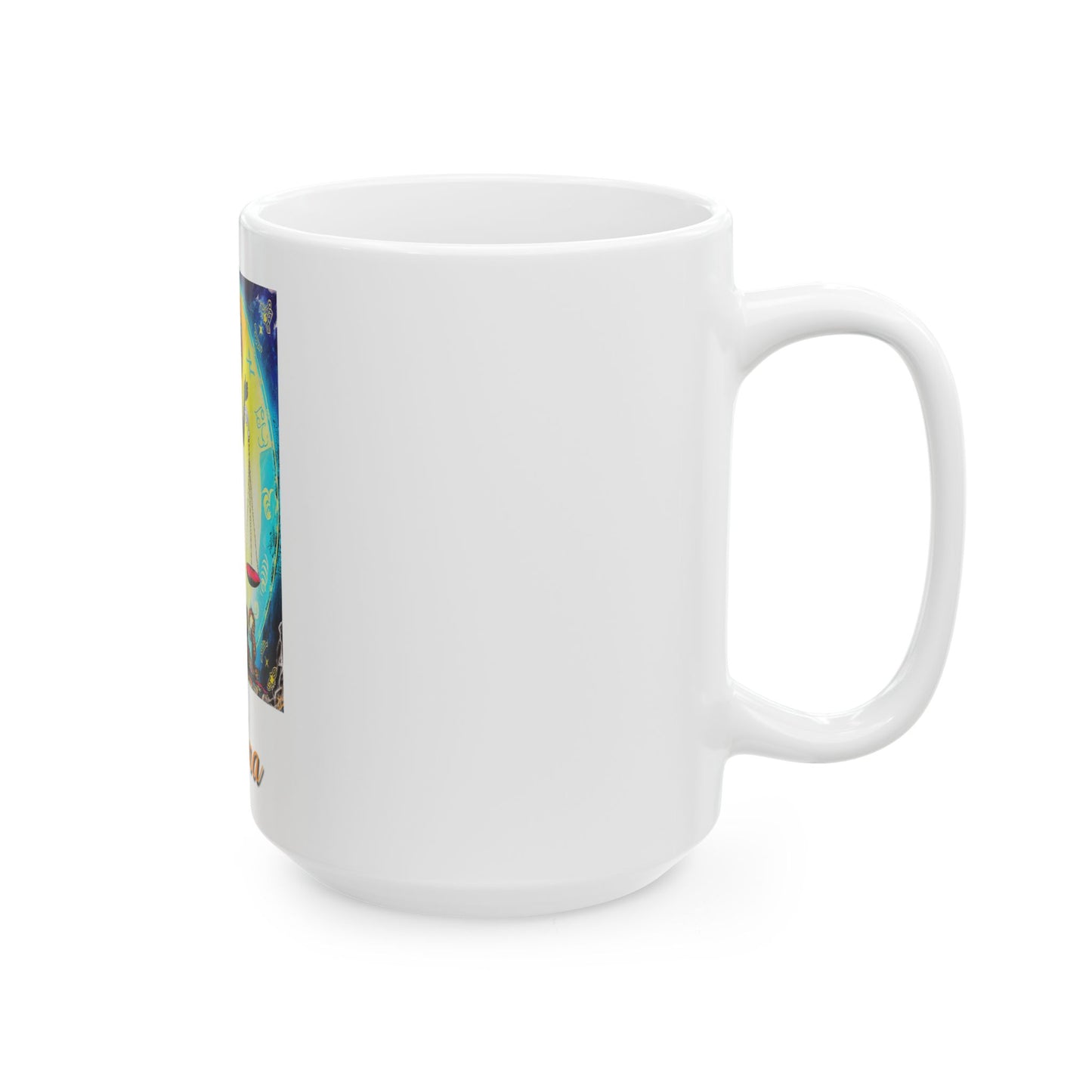 Libra Ceramic Mug, (11oz, 15oz)