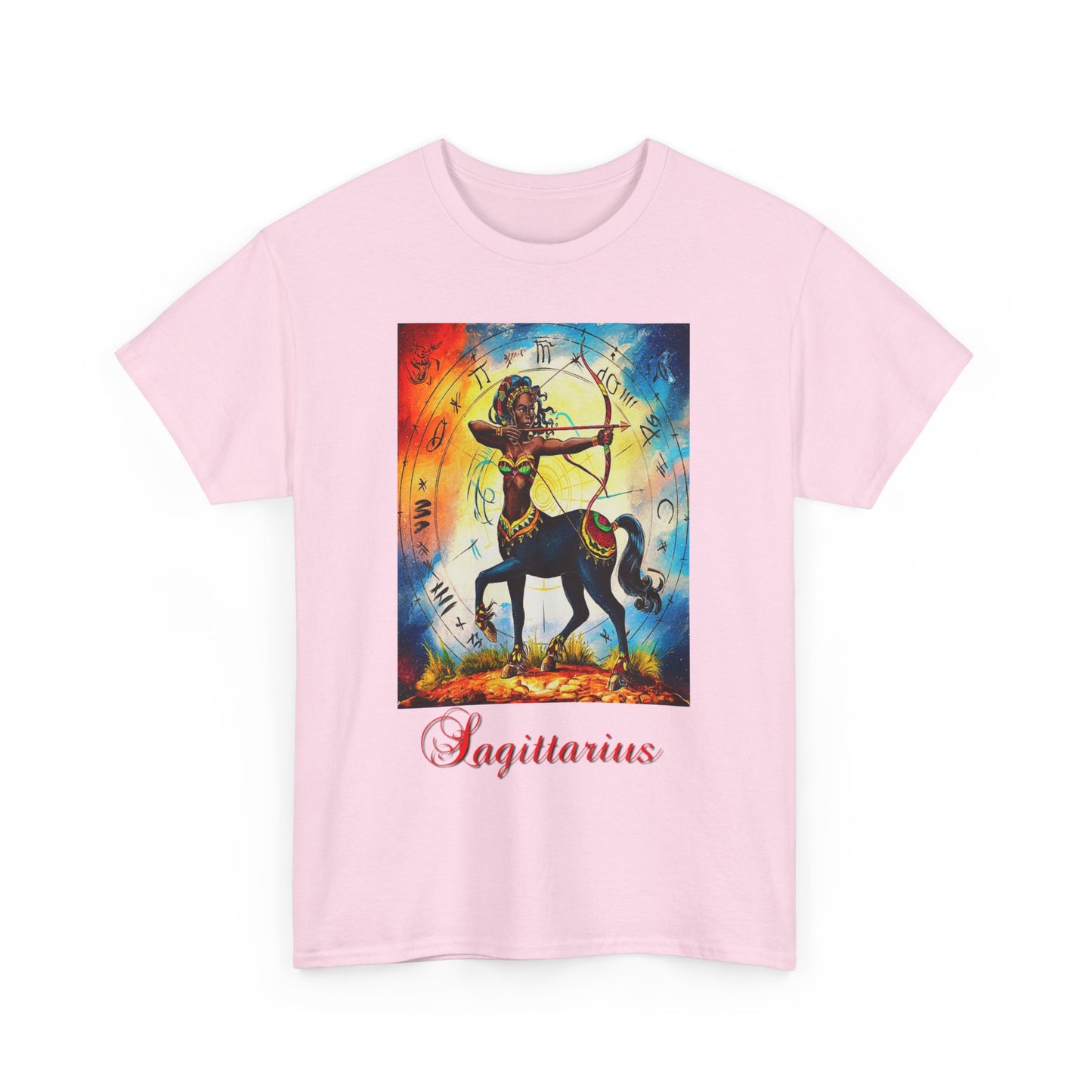 Sagittarius, Unisex Heavy Cotton Tee