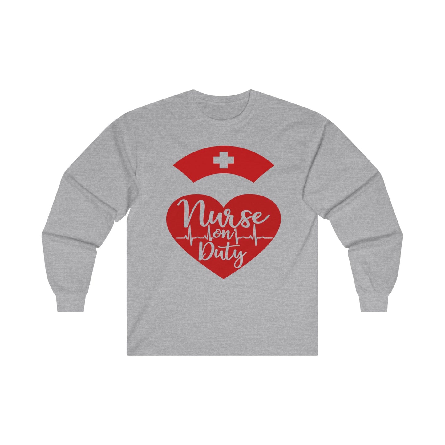 Nurse on Duty, Unisex Ultra Cotton Long Sleeve Tee