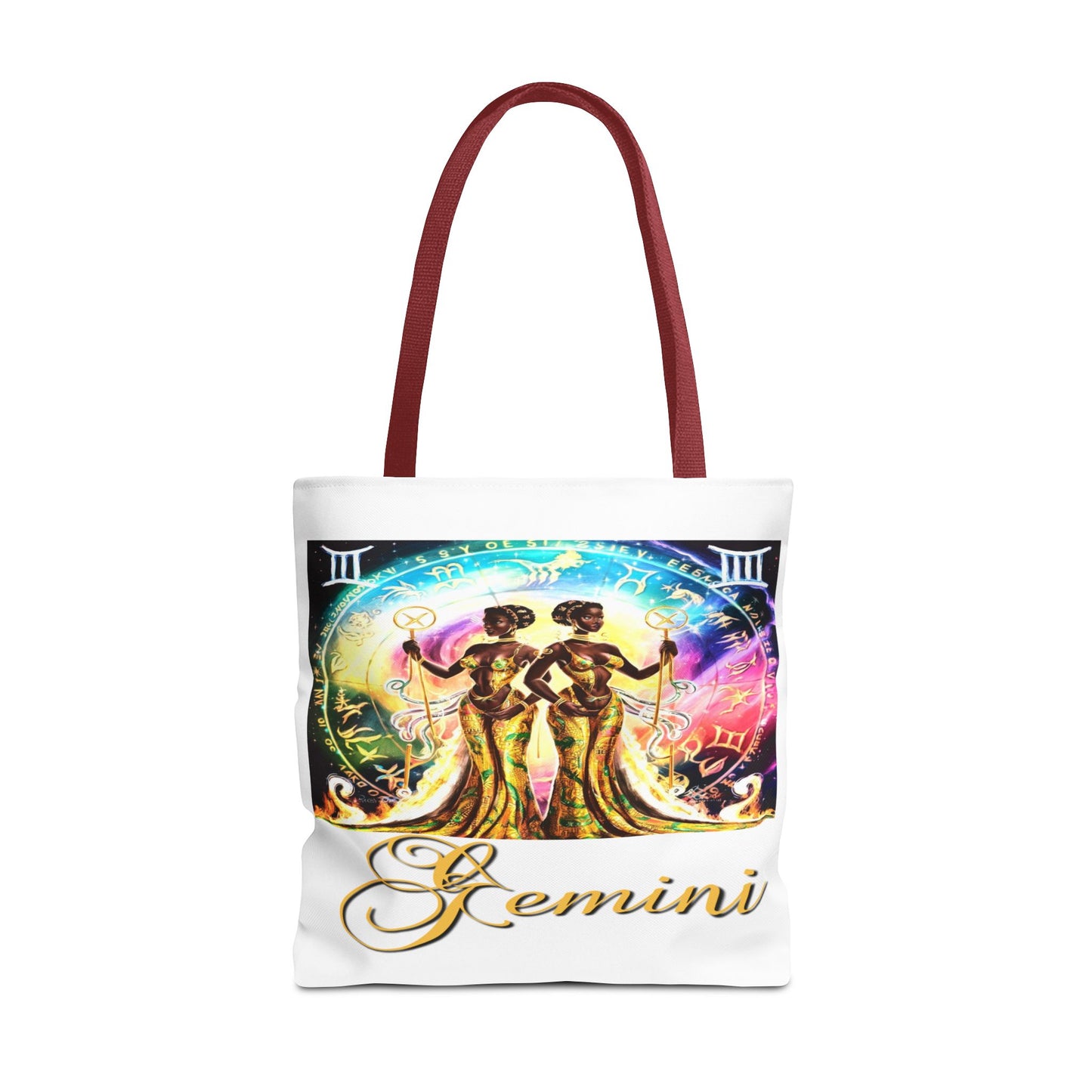 Gemini I WhiteTote Bag, 3 Sizes