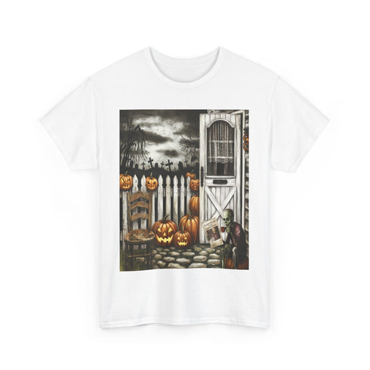 Halloween Cottage Core I, Unisex Heavy Cotton Tee