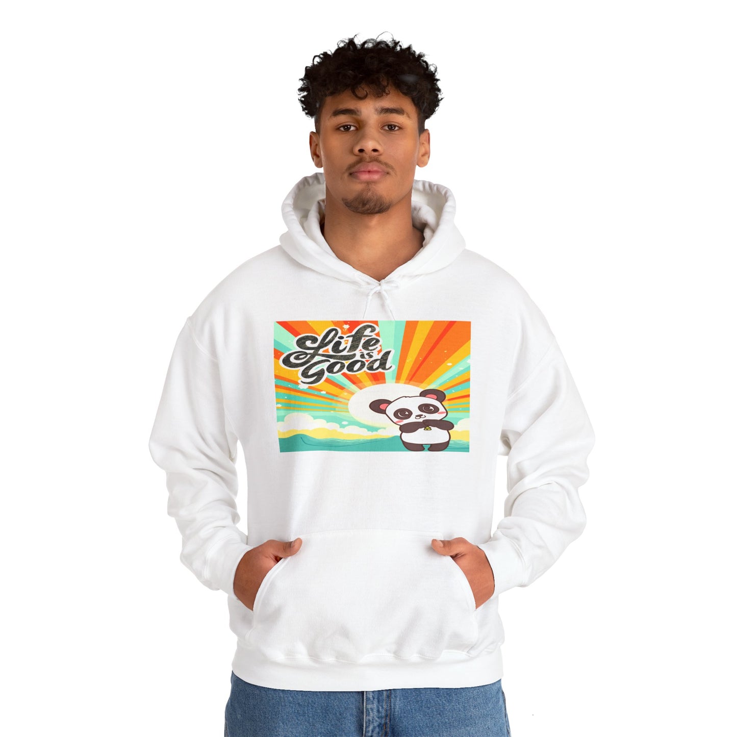 Life is Good, Unisex Heavy Blend™ Hooded Sweatshirt