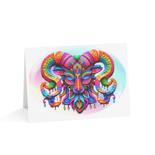 Capricorn Goat Birthday Cards (1, 10, 30, and 50pcs)