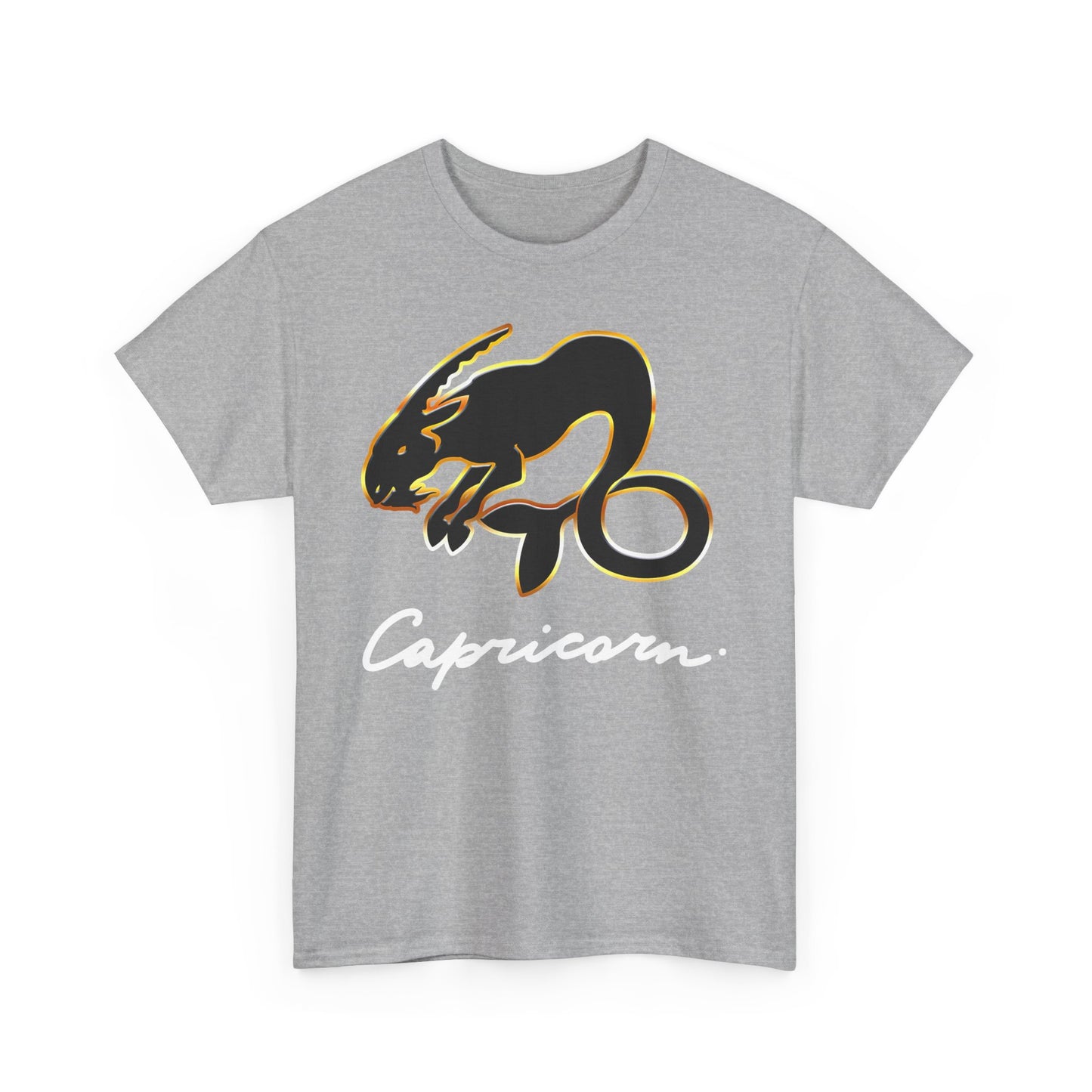 Capricorn Goat, Unisex Heavy Cotton Tee