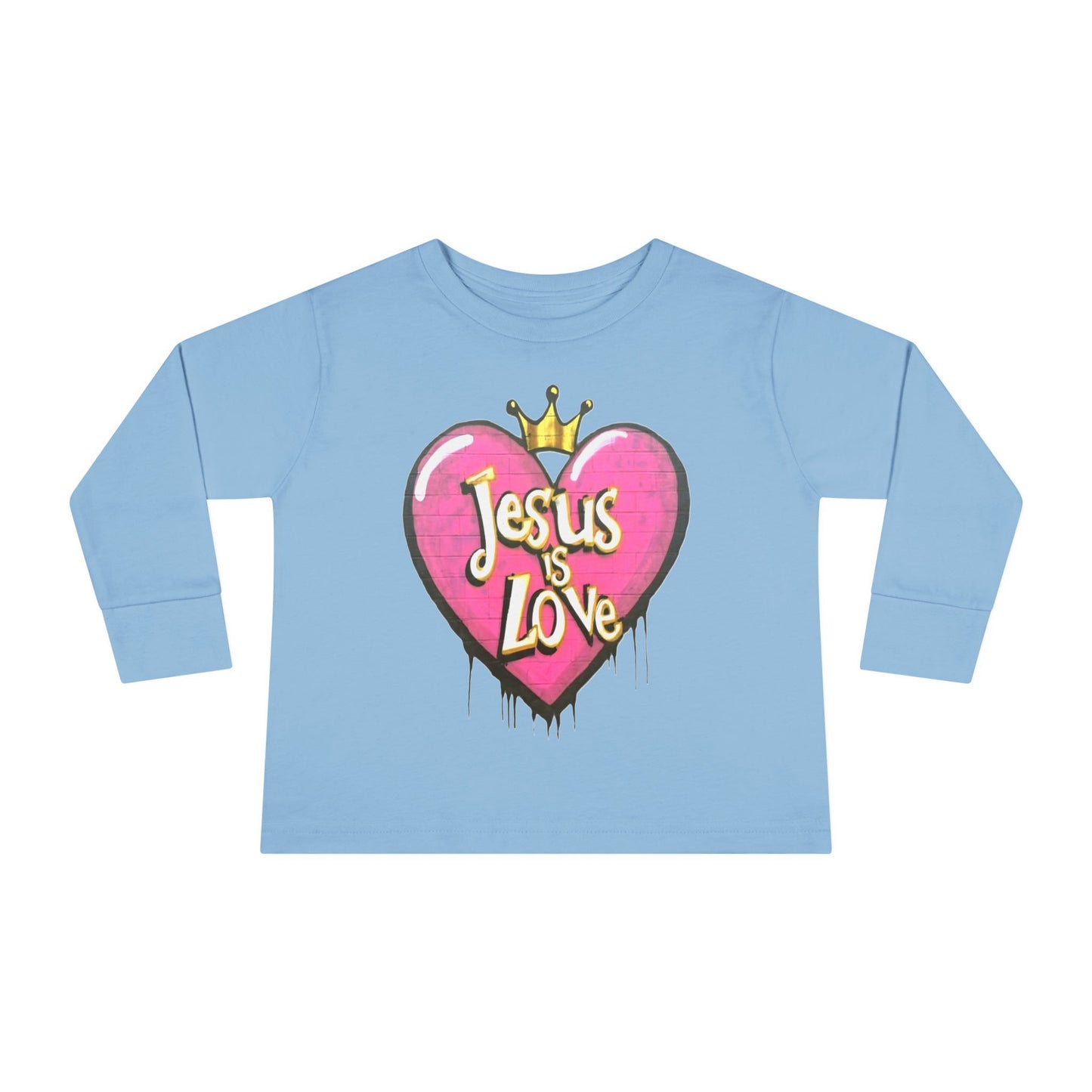 Jesus is Love, Toddler Long Sleeve Tee