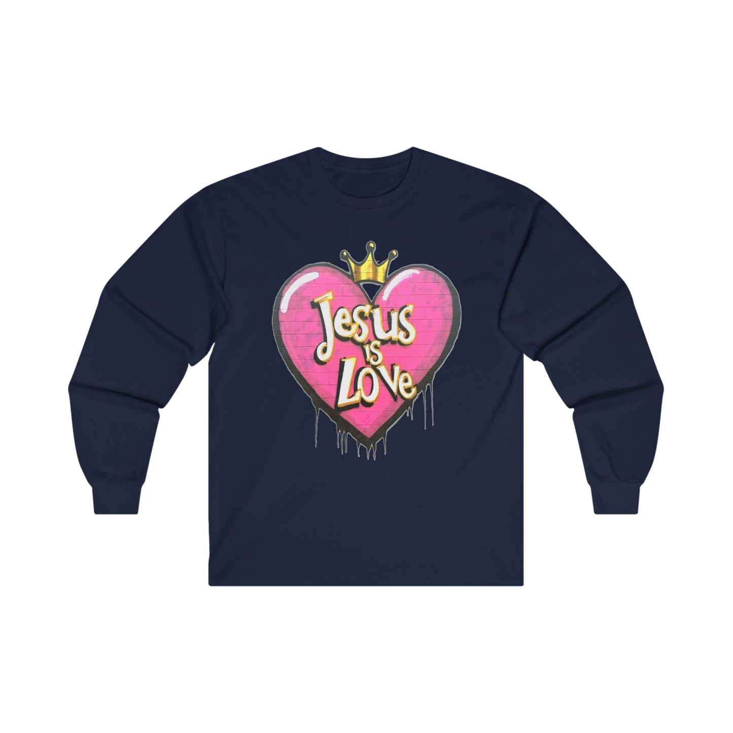 Jesus is Love, Unisex Ultra Cotton Long Sleeve Tee