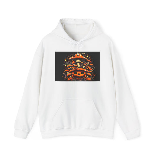 Halloween Mushrooms I, Unisex Heavy Blend™ Hooded Sweatshirt