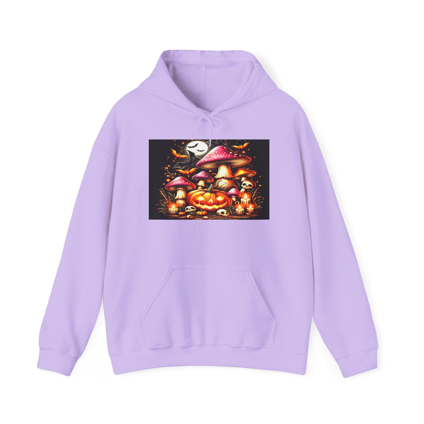 Halloween Mushrooms II, Unisex Heavy Blend™ Hooded Sweatshirt