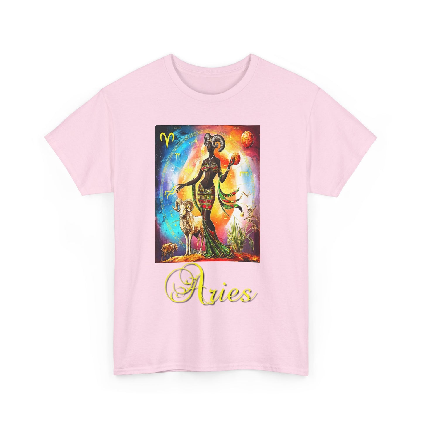 Aries, Unisex Heavy Cotton Tee