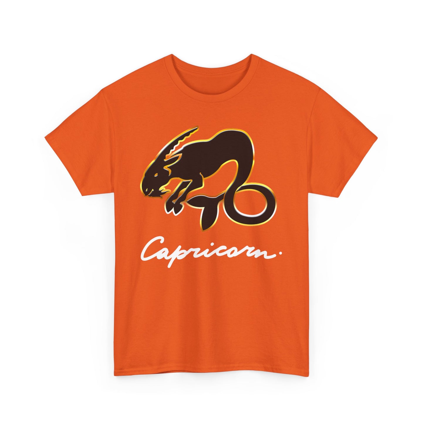 Capricorn Goat, Unisex Heavy Cotton Tee