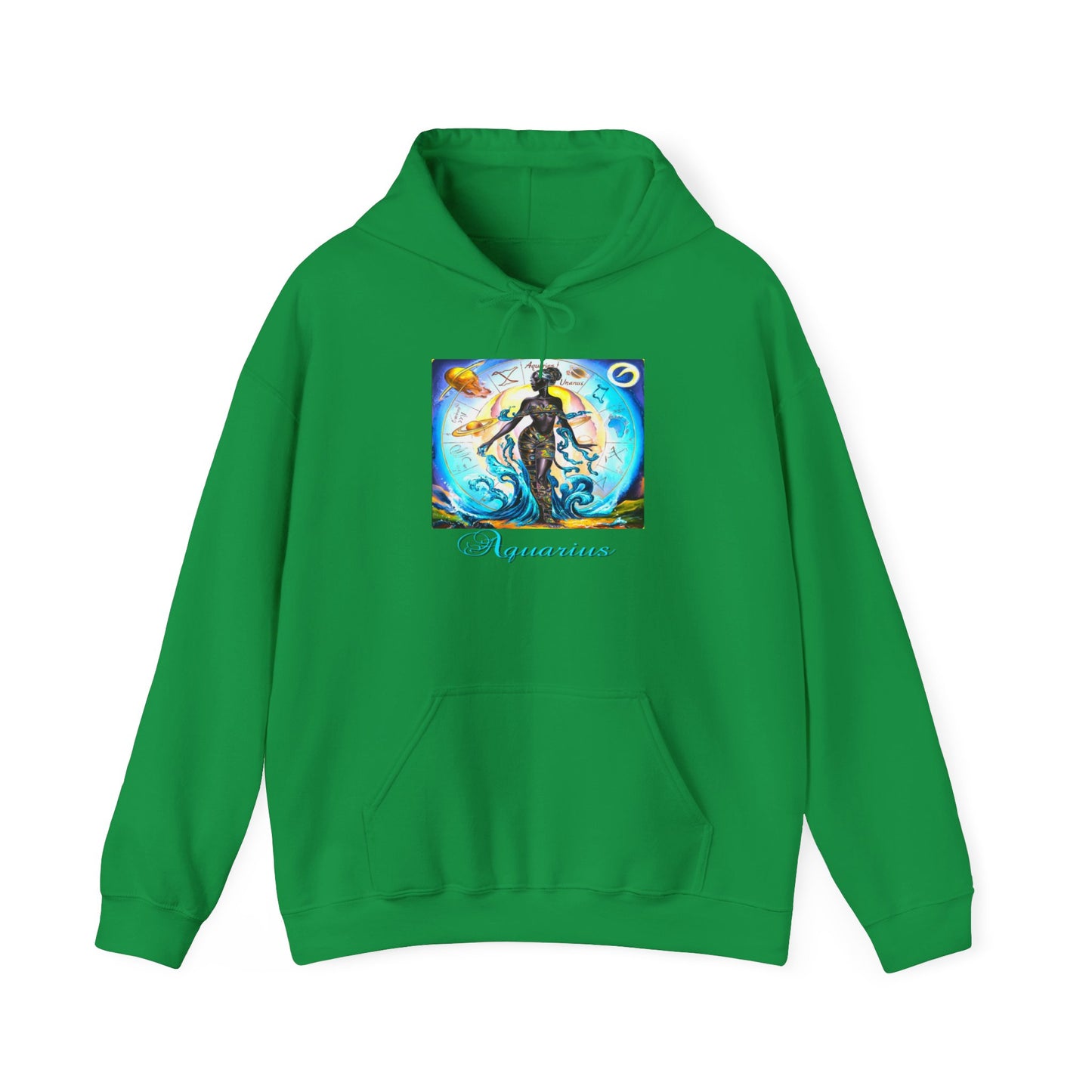 Aquarius, Unisex Heavy Blend™ Hooded Sweatshirt