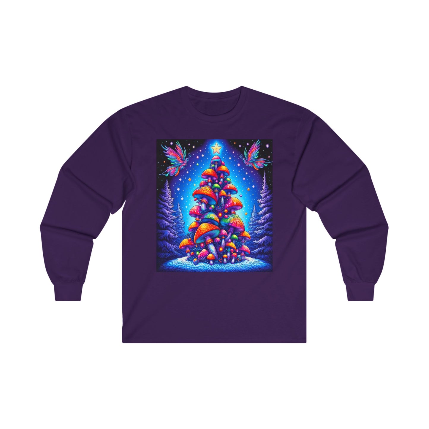 Cosmic Christmas I, Unisex Ultra Cotton Long Sleeve Tee