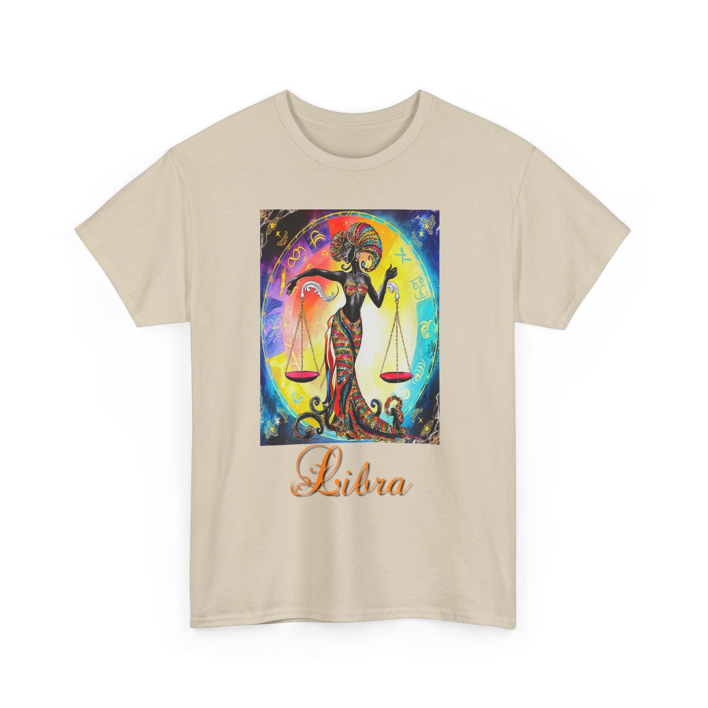 Libra, Unisex Heavy Cotton Tee