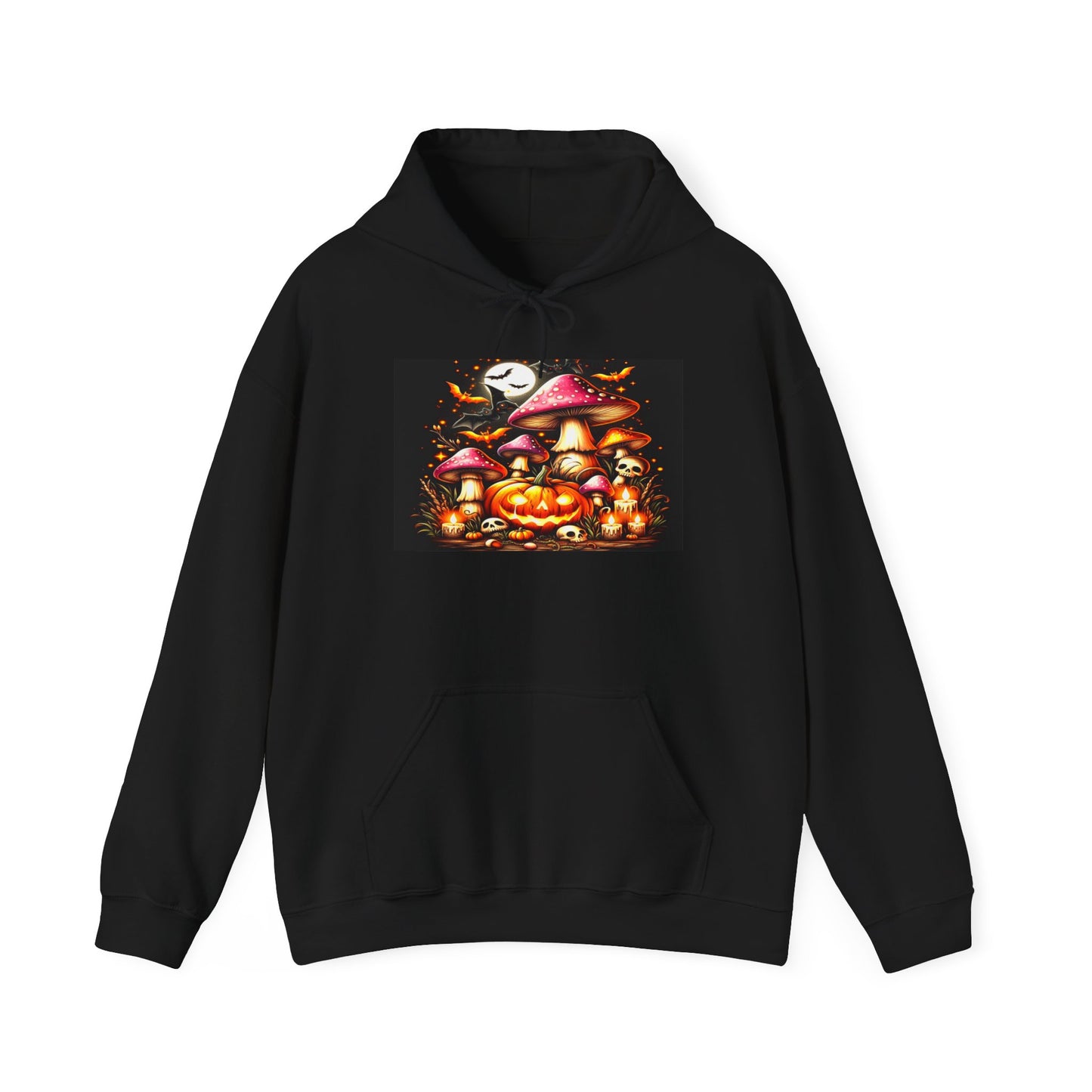 Halloween Mushrooms II, Unisex Heavy Blend™ Hooded Sweatshirt