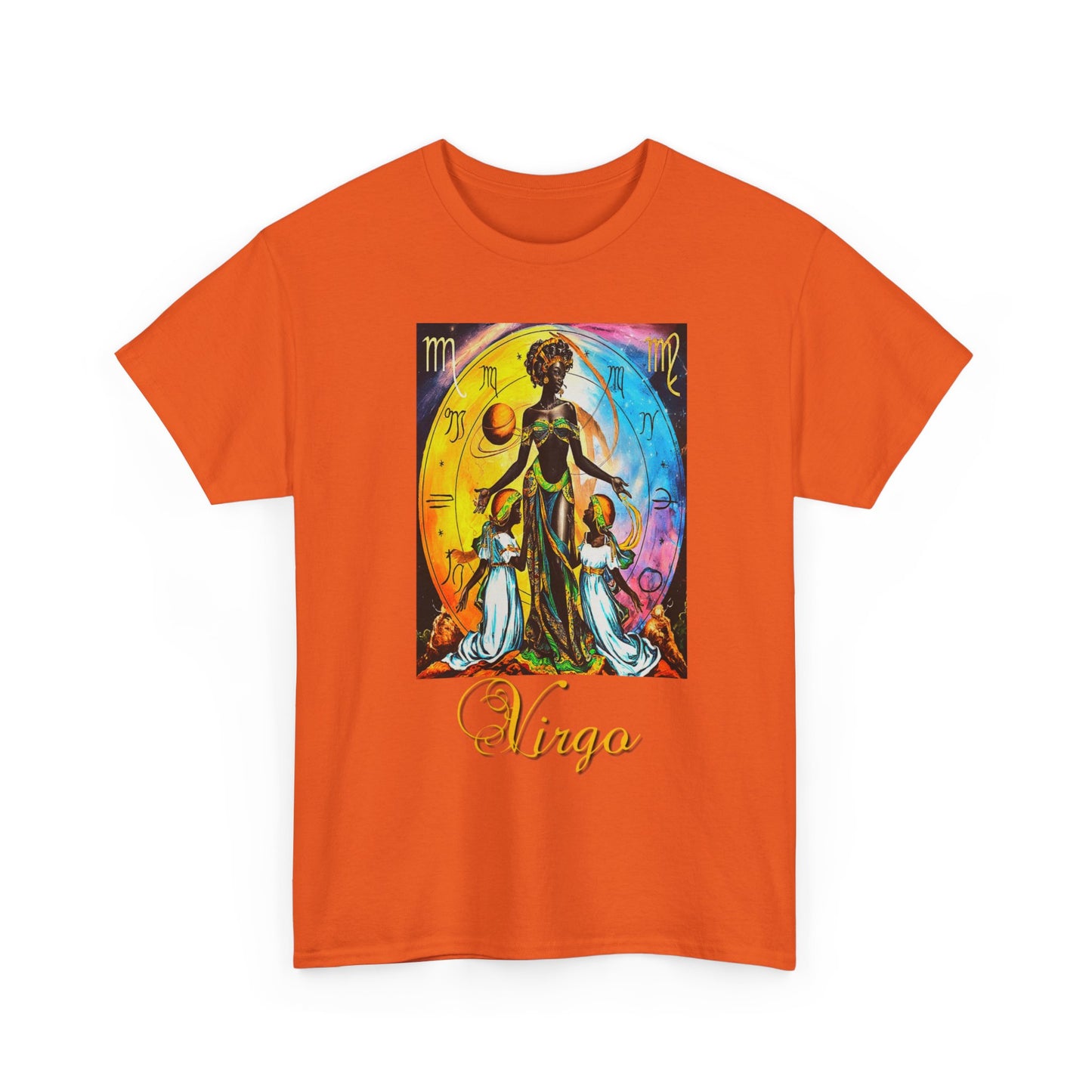 Virgo, Unisex Heavy Cotton Tee