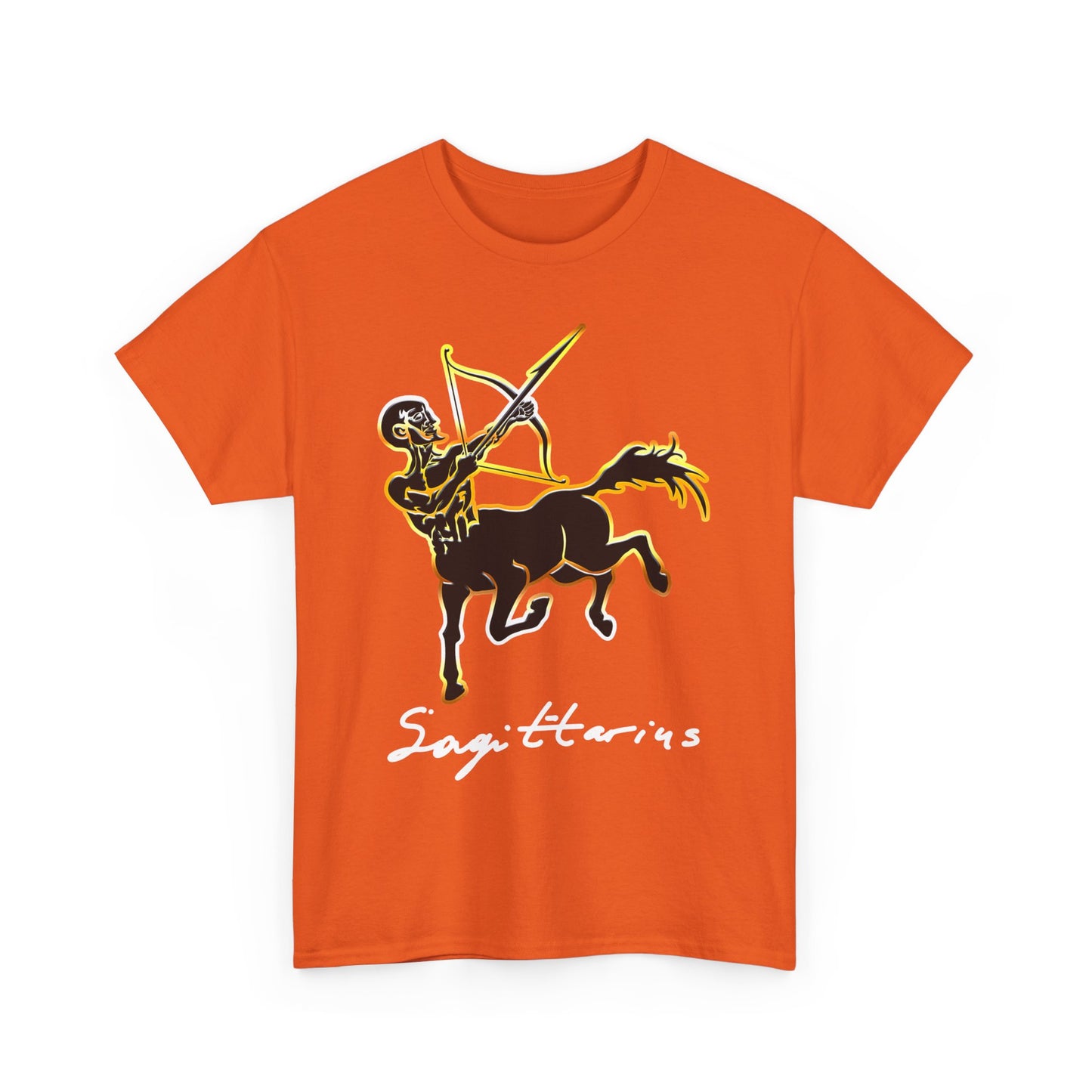 Sagittarius Centaur Archer, Unisex Heavy Cotton Tee