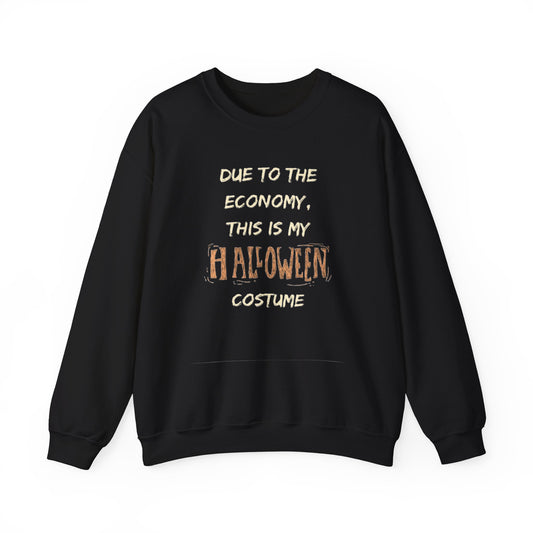 Economical Halloween, Unisex Heavy Blend™ Crewneck Sweatshirt