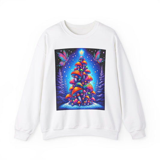 Cosmic Christmas I, Unisex Heavy Blend™ Crewneck Sweatshirt