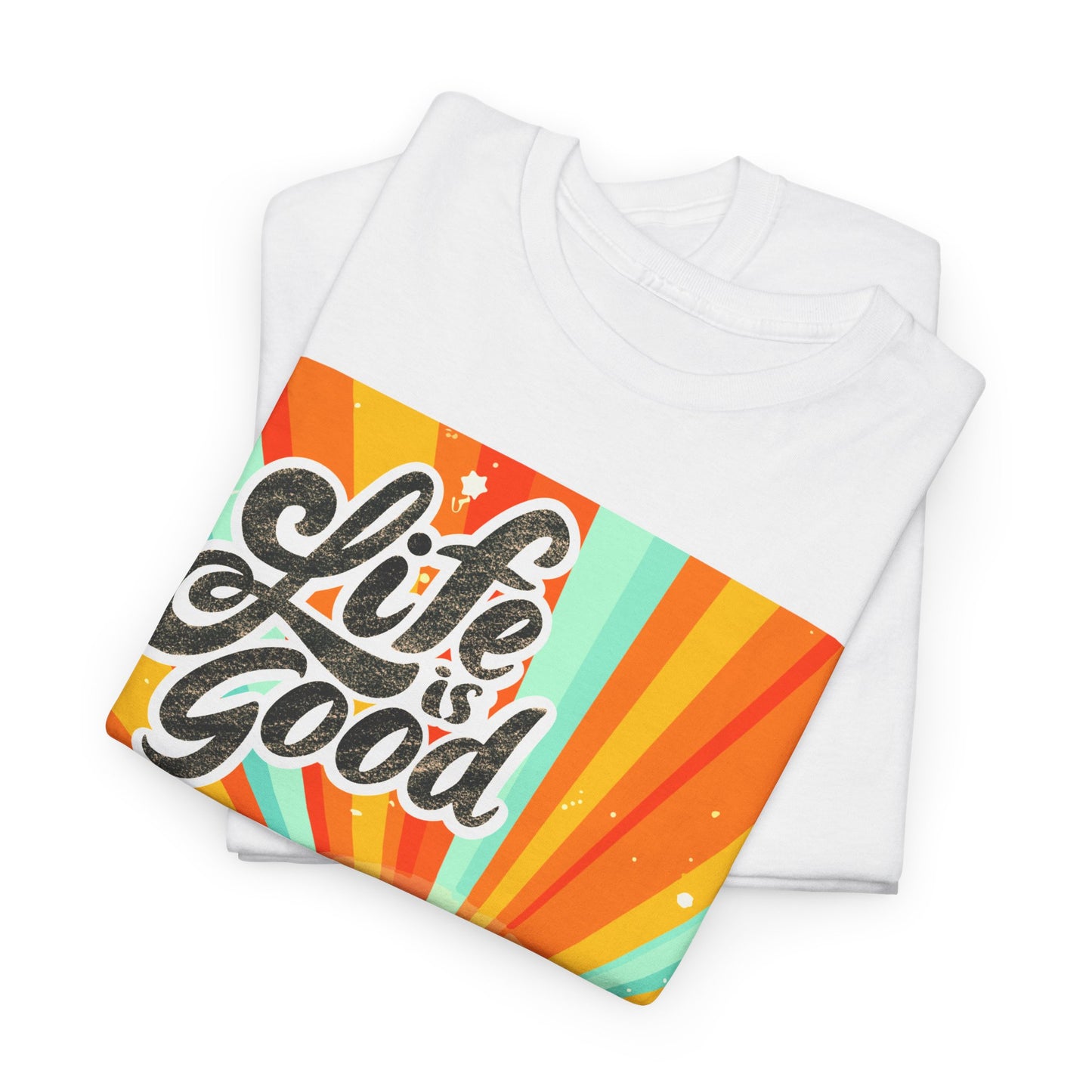 Life is Good, Unisex Heavy Cotton Tee