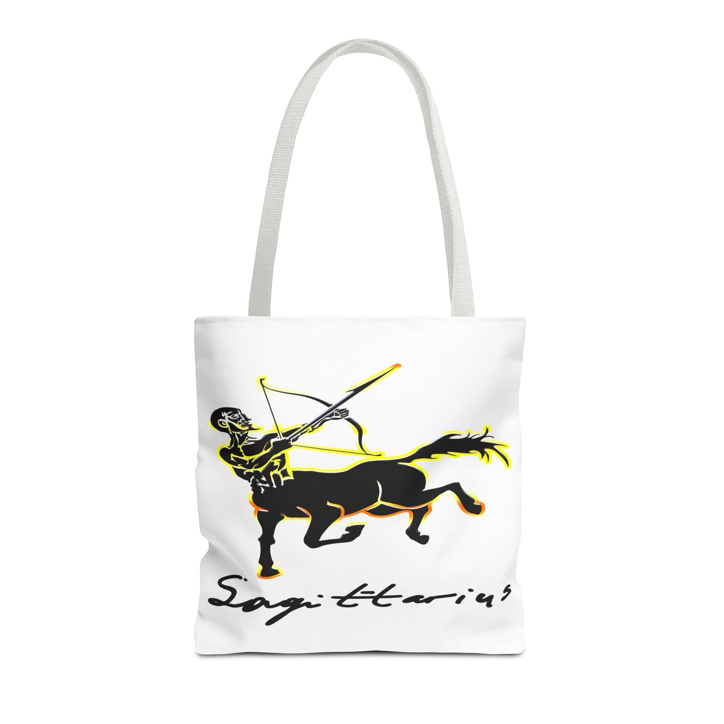 Sagittarius Centaur Archer White Tote Bag, 3 Sizes