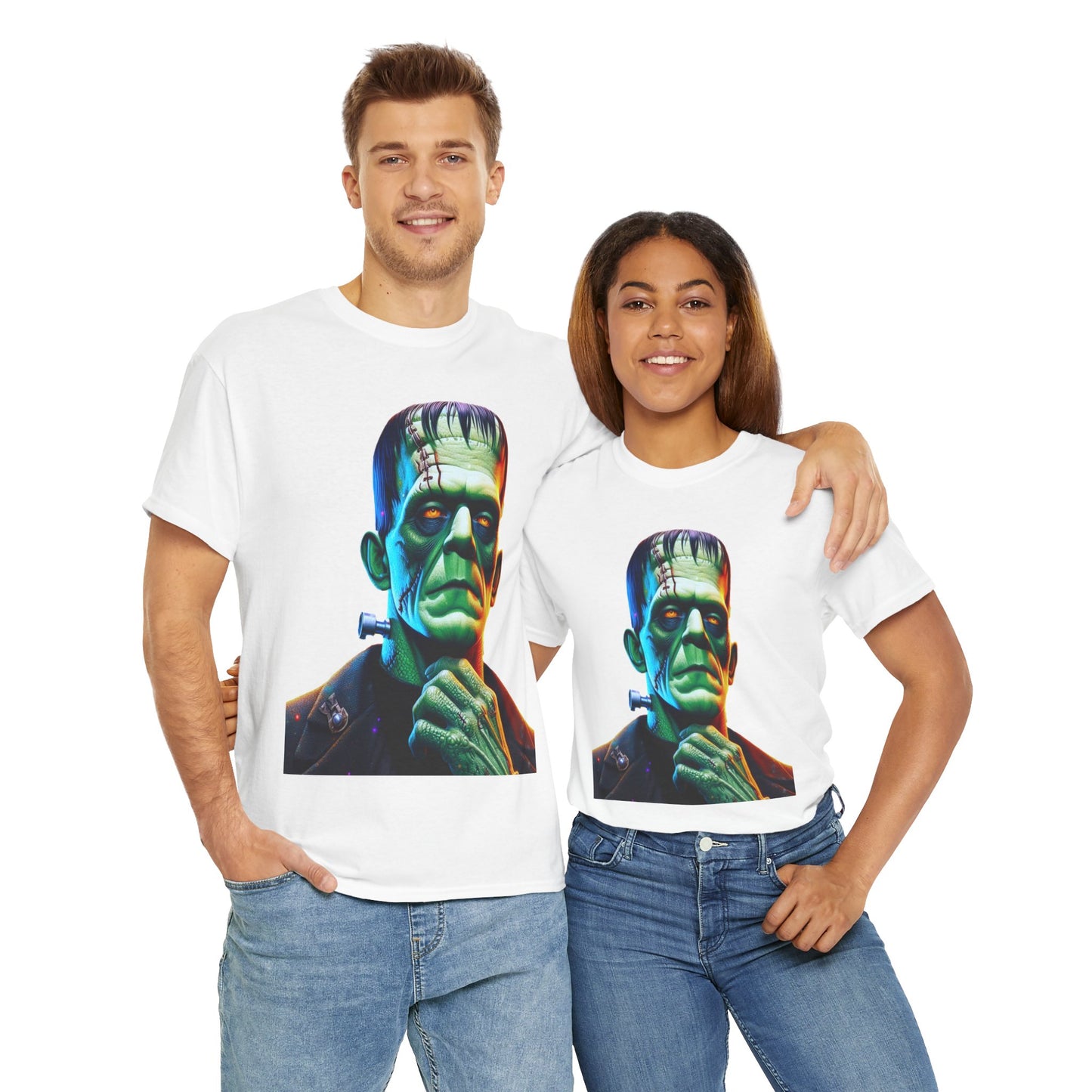 Frankenstein, Unisex Heavy Cotton Tee