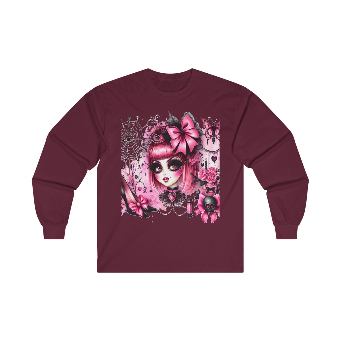 Coquette Halloween IV, Unisex Ultra Cotton Long Sleeve Tee