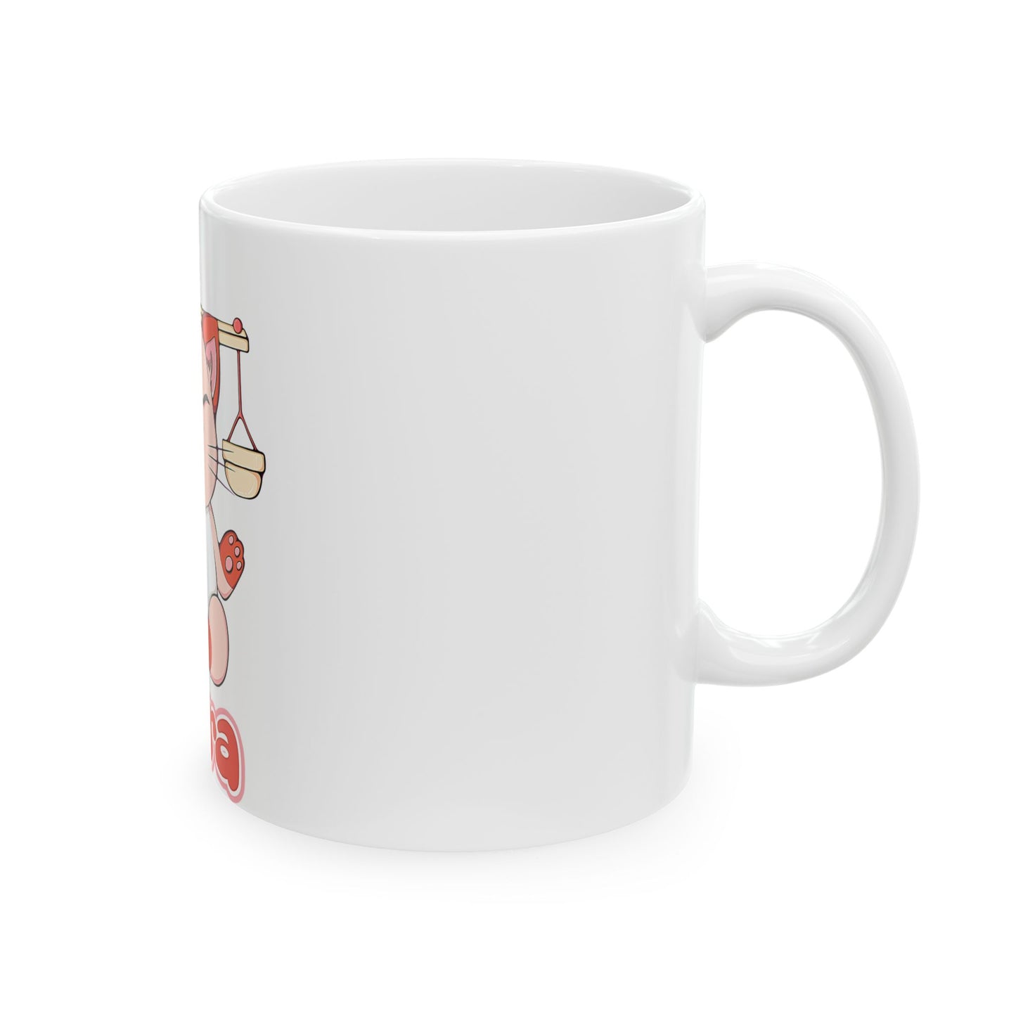 Libra Anime Ceramic Mug, (11oz, 15oz)