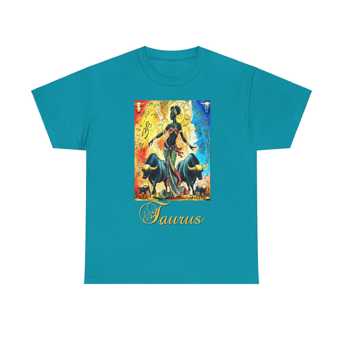 Taurus, Unisex Heavy Cotton Tee