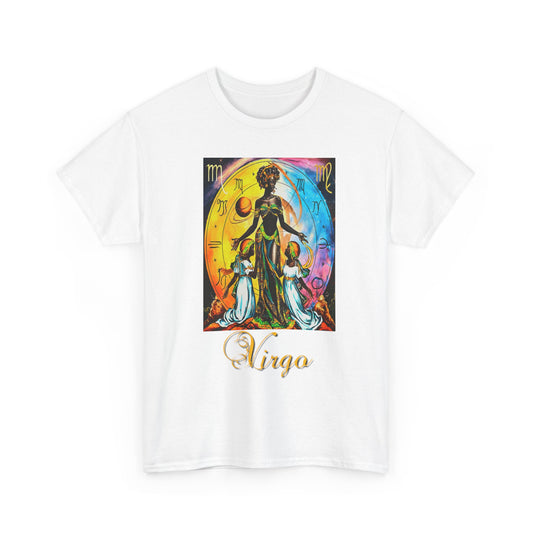 Virgo, Unisex Heavy Cotton Tee