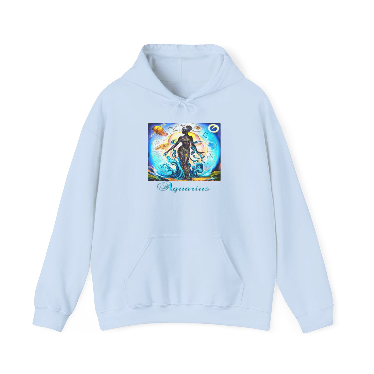 Aquarius, Unisex Heavy Blend™ Hooded Sweatshirt