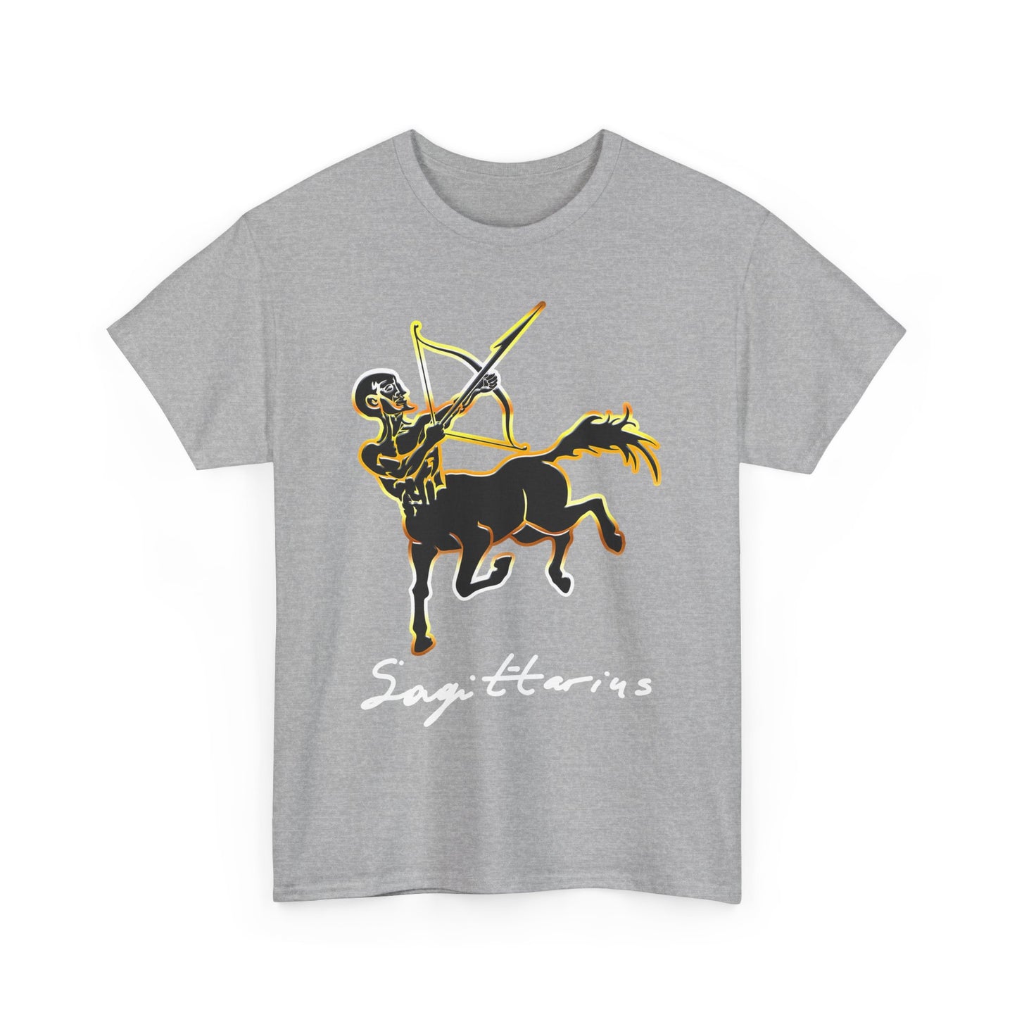 Sagittarius Centaur Archer, Unisex Heavy Cotton Tee