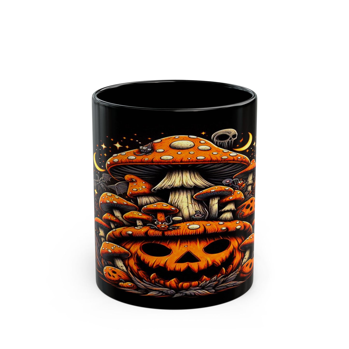 Cosmic Halloween I, Black Mug (11oz, 15oz)