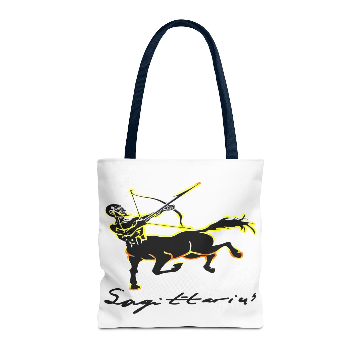 Sagittarius Centaur Archer White Tote Bag, 3 Sizes