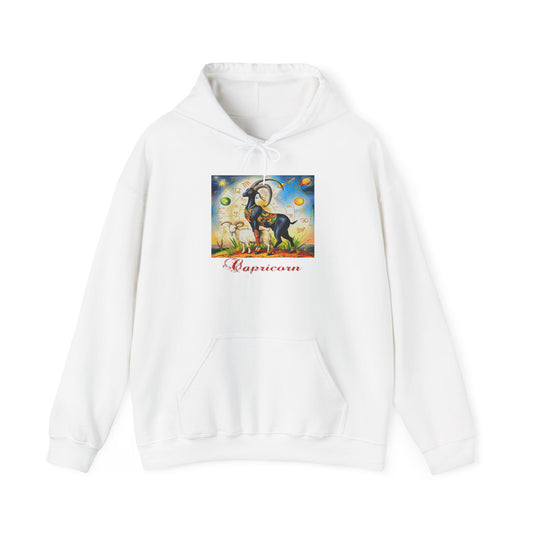 Capricorn, Unisex Heavy Blend™ Hooded Sweatshirt