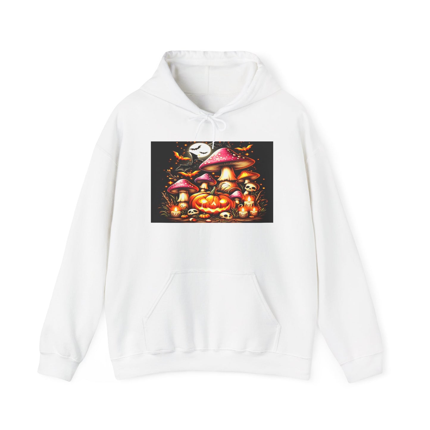 Halloween Mushrooms II, Unisex Heavy Blend™ Hooded Sweatshirt