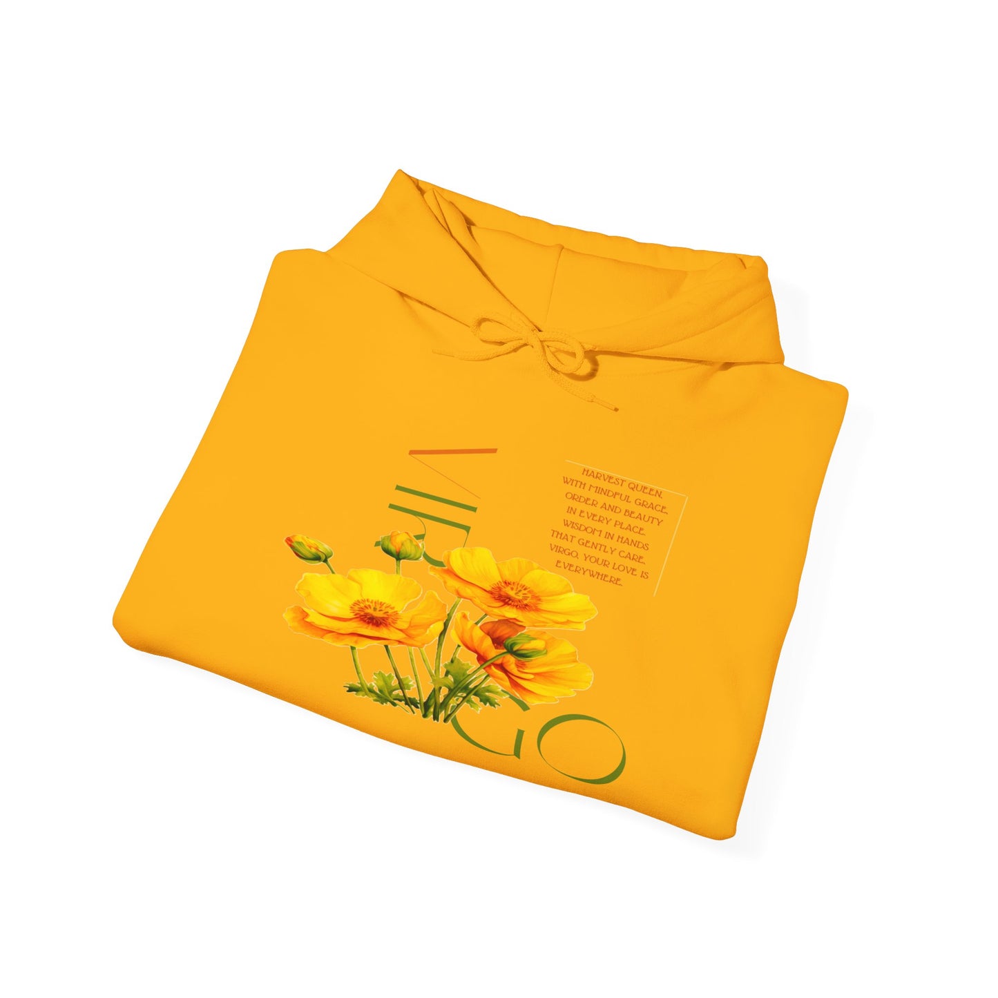 Virgo Buttercups, Unisex Heavy Blend™ Hooded Sweatshirt