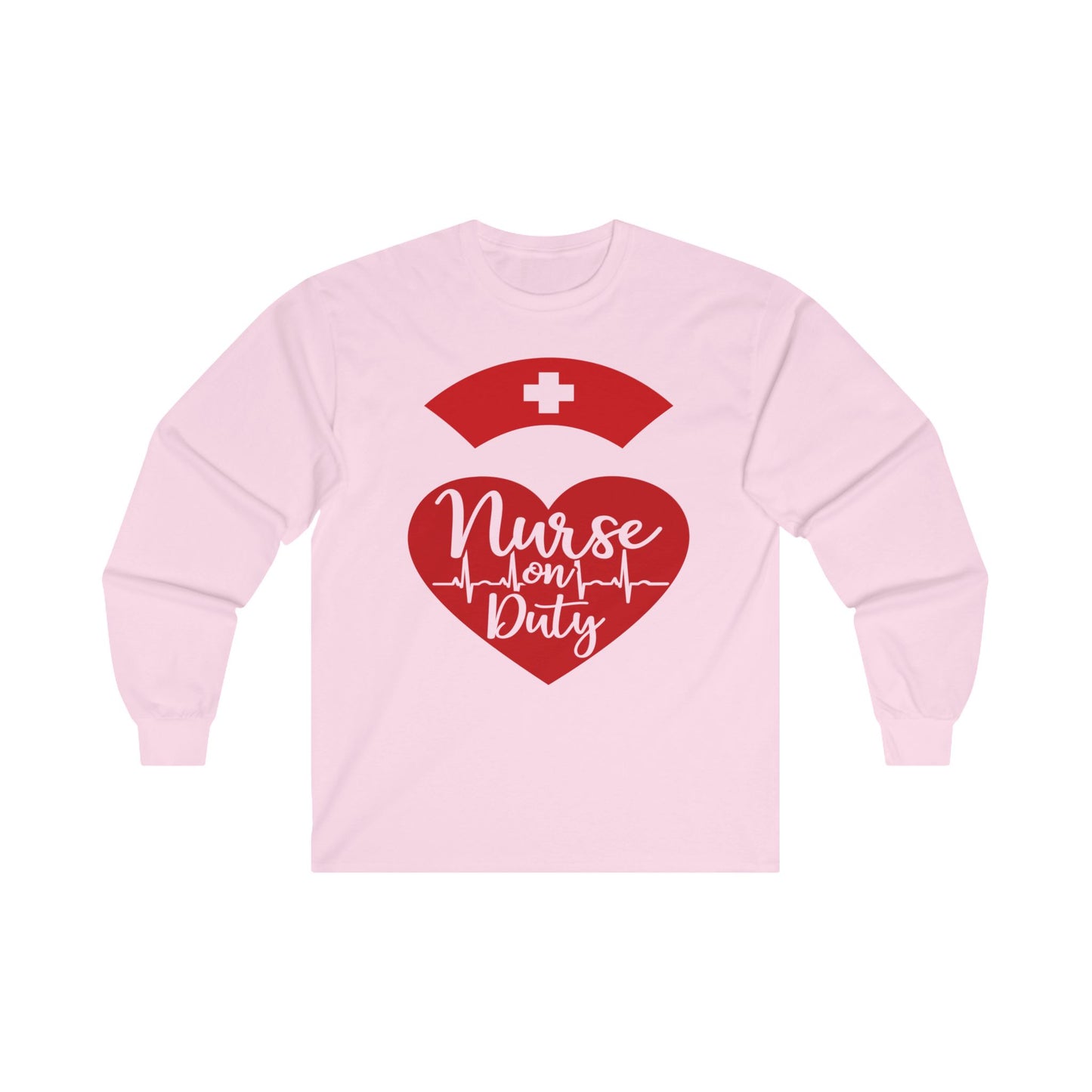 Nurse on Duty, Unisex Ultra Cotton Long Sleeve Tee