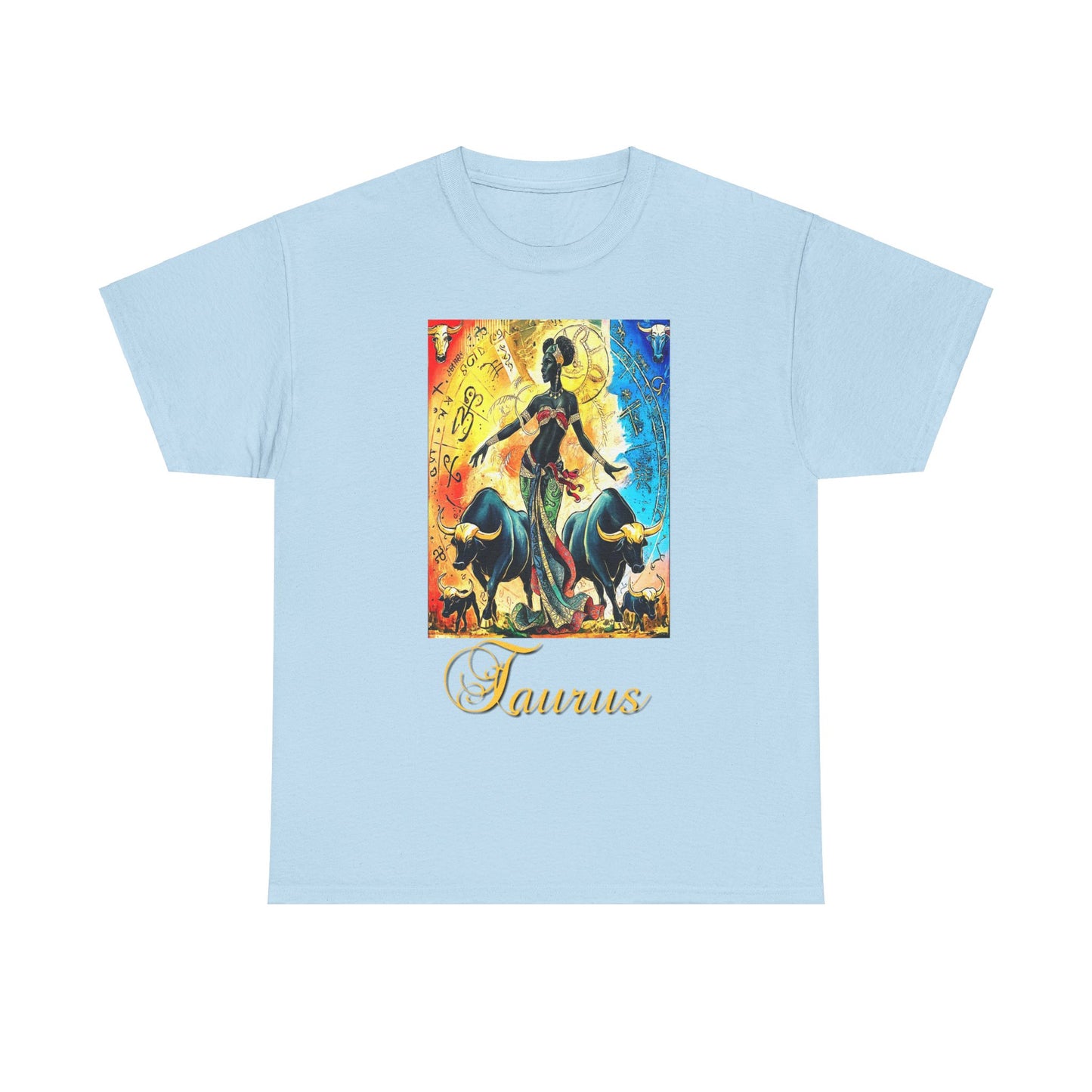 Taurus, Unisex Heavy Cotton Tee