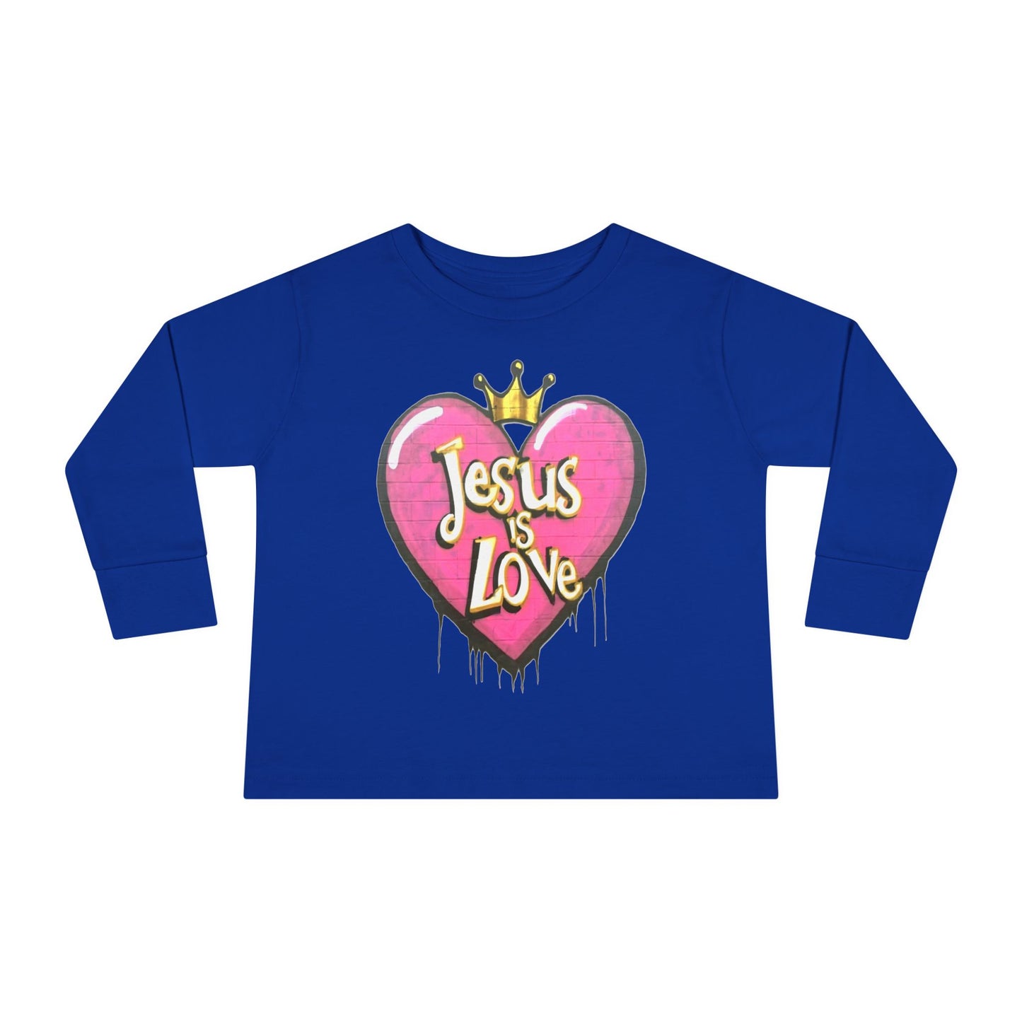 Jesus is Love, Toddler Long Sleeve Tee