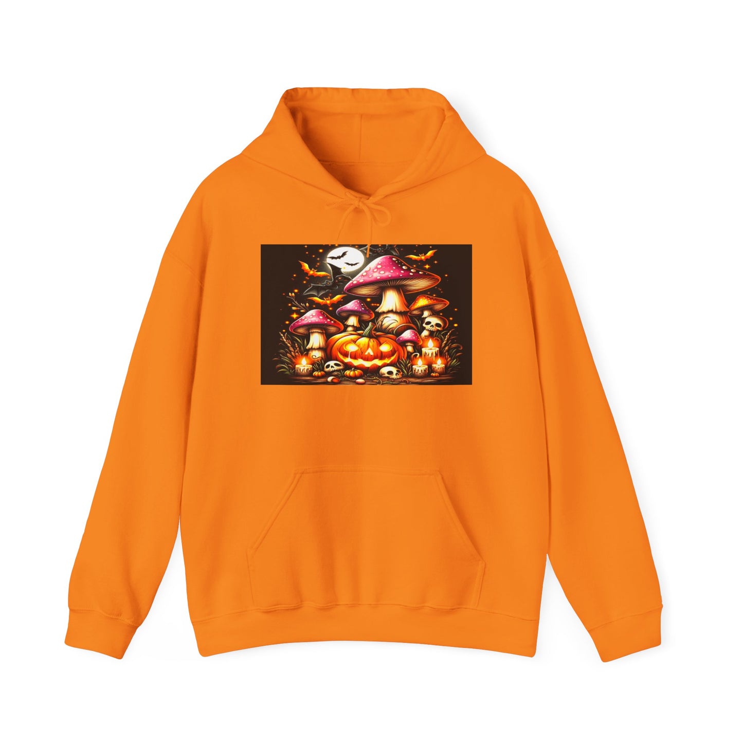 Halloween Mushrooms II, Unisex Heavy Blend™ Hooded Sweatshirt