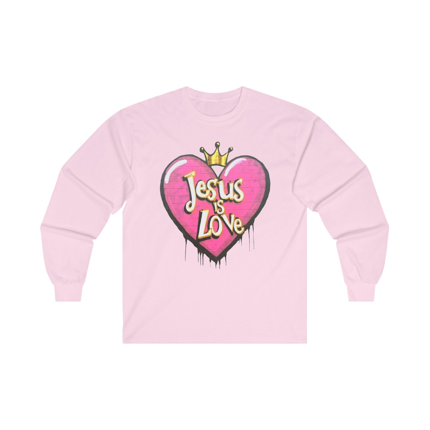 Jesus is Love, Unisex Ultra Cotton Long Sleeve Tee