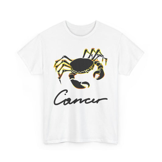 Cancer Crab, Unisex Heavy Cotton Tee