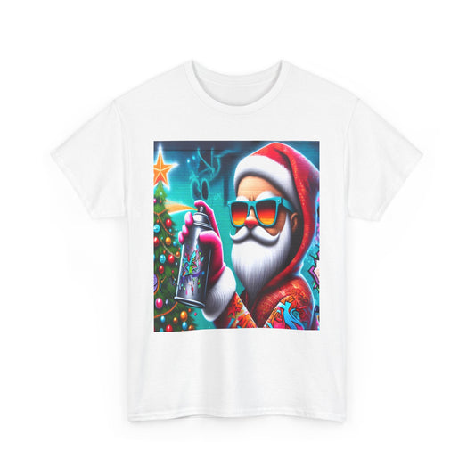 Graffiti Santa I, Unisex Heavy Cotton Tee