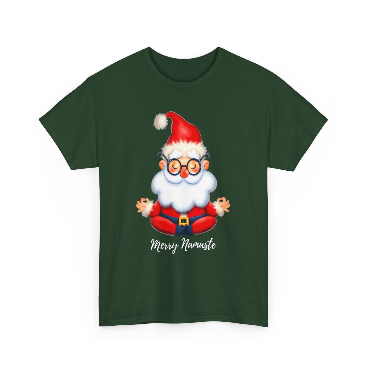 Merry Namaste, Unisex Heavy Cotton Tee