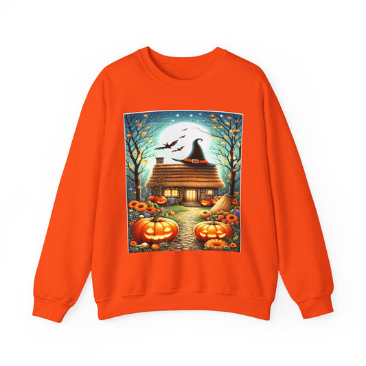 Halloween Cottage Core II, Unisex Heavy Blend™ Crewneck Sweatshirt