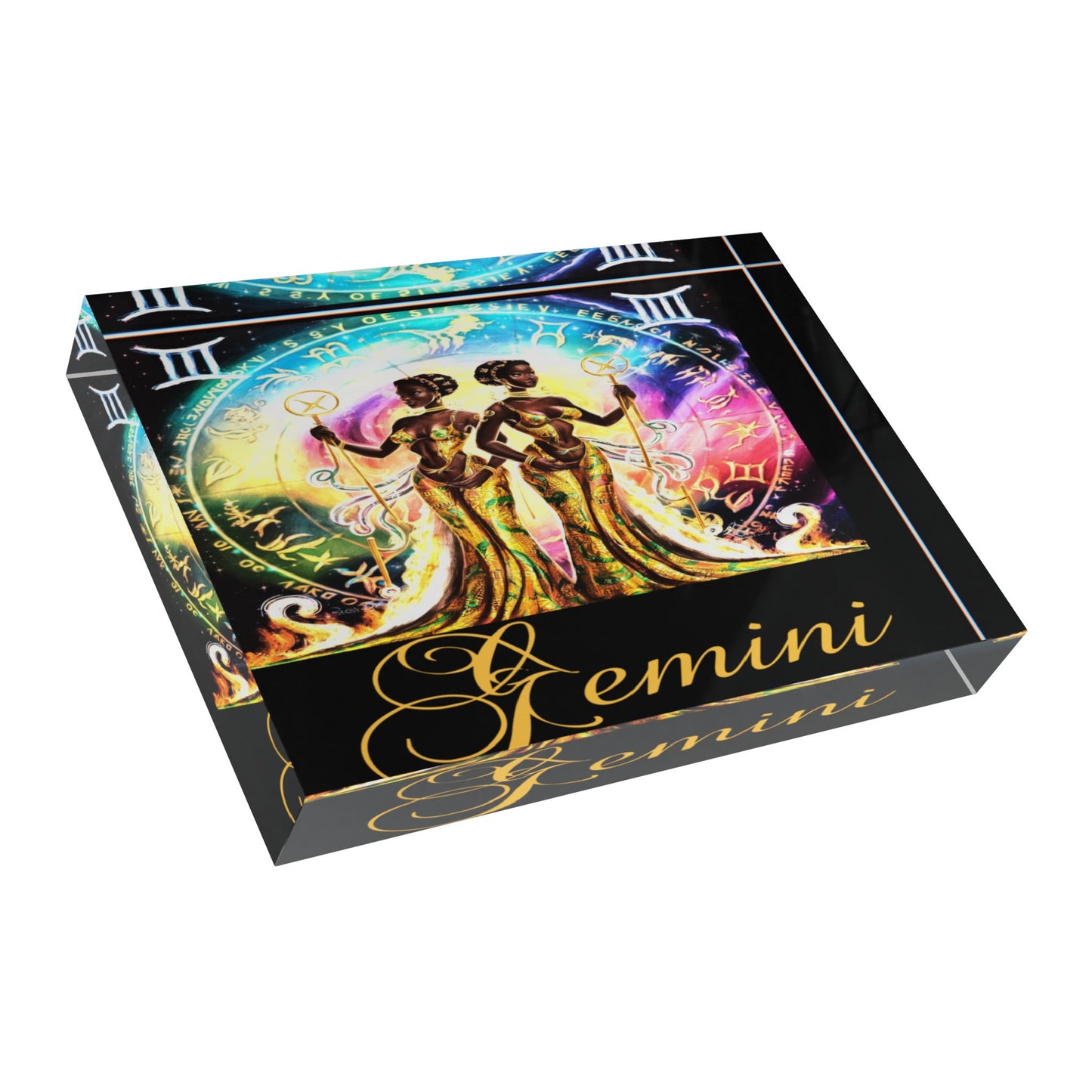 Gemini I, Photo Block (Black)