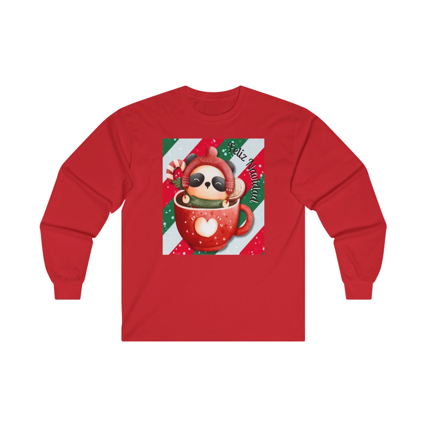 Feliz Navidad, Unisex Ultra Cotton Long Sleeve Tee